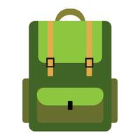 backpack icon illustration design template vector