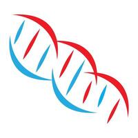 Genetic DNA icon illustration design template vector