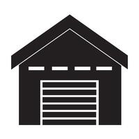 warehouse icon illustration design template vector