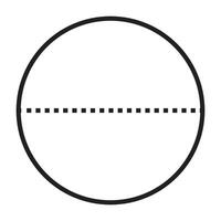 circle icon illustration design template vector