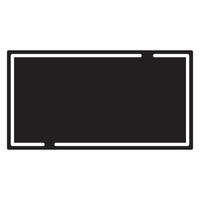 rectangle icon illustration design template vector