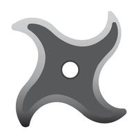 shuriken icono ilustración diseño modelo vector