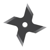 shuriken icono ilustración diseño modelo vector