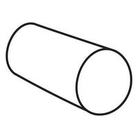 cilindro tubo icono ilustración diseño modelo vector