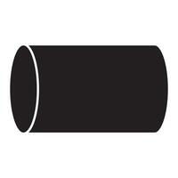 cylinder tube icon illustration design template vector