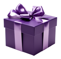 caja de regalo aislado en transparente antecedentes png