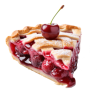 homemade pie delicious food isolated on a transparent background png