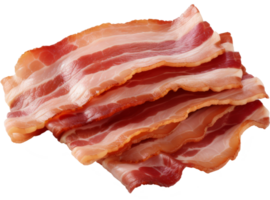 bacon isolated on transparent background png