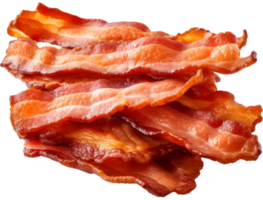 bacon isolated on transparent background png
