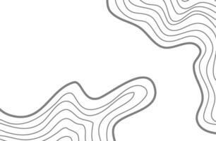 Wavy Contour background. Topographic contour background. contour lines background. Topographic map background. Abstract wavy background. vector