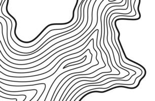 Wavy Contour background. Topographic contour background. contour lines background. Topographic map background. Abstract wavy background. vector