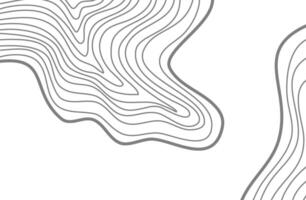 Wavy Contour background. Topographic contour background. contour lines background. Topographic map background. Abstract wavy background. vector