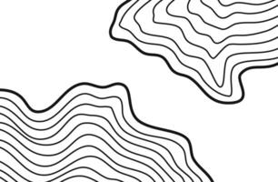 Wavy Contour background. Topographic contour background. contour lines background. Topographic map background. Abstract wavy background. vector