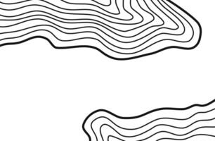 Wavy Contour background. Topographic contour background. contour lines background. Topographic map background. Abstract wavy background. vector