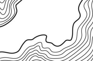 Wavy Contour background. Topographic contour background. contour lines background. Topographic map background. Abstract wavy background. vector