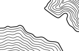 Wavy Contour background. Topographic contour background. contour lines background. Topographic map background. Abstract wavy background. vector