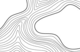 Wavy Contour background. Topographic contour background. contour lines background. Topographic map background. Abstract wavy background. vector