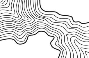 Wavy Contour background. Topographic contour background. contour lines background. Topographic map background. Abstract wavy background. vector