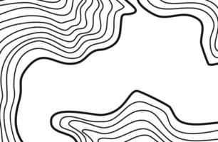 Wavy Contour background. Topographic contour background. contour lines background. Topographic map background. Abstract wavy background. vector