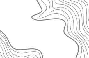 Wavy Contour background. Topographic contour background. contour lines background. Topographic map background. Abstract wavy background. vector