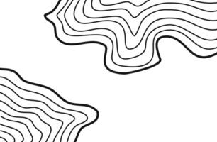 Wavy Contour background. Topographic contour background. contour lines background. Topographic map background. Abstract wavy background. vector