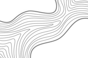 Wavy Contour background. Topographic contour background. contour lines background. Topographic map background. Abstract wavy background. vector