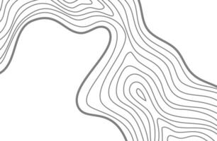 Wavy Contour background. Topographic contour background. contour lines background. Topographic map background. Abstract wavy background. vector