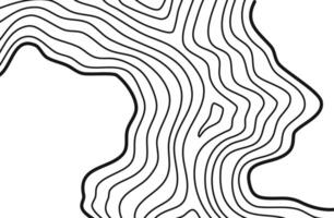 Wavy Contour background. Topographic contour background. contour lines background. Topographic map background. Abstract wavy background. vector