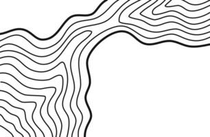 Wavy Contour background. Topographic contour background. contour lines background. Topographic map background. Abstract wavy background. vector