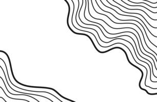 Wavy Contour background. Topographic contour background. contour lines background. Topographic map background. Abstract wavy background. vector