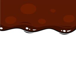 liquid chocolate melt background. Melt chocolate drip. melted chocolate background. chocolate background. vector