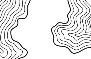 Wavy Contour background. Topographic contour background. contour lines background. Topographic map background. Abstract wavy background. vector