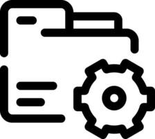 this icon or logo business concept icon or other where everything related to concept a business and others or design application software vector