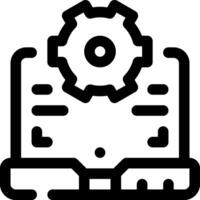 this icon or logo business concept icon or other where everything related to concept a business and others or design application software vector