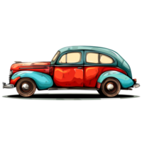 coche clásico moderno png