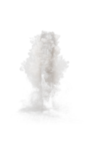 Nitrogen of rocket launch on transparent background png