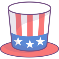 American party top hat png