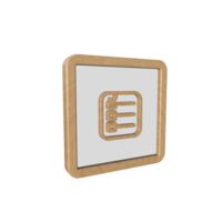 Business icon 3D render png