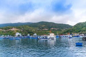 view of Vinh Hy bay, Nui Chua national park, Ninh Thuan province, Vietnam photo