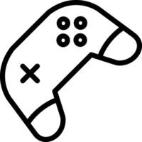 Play Game Line Icon For Your Project vector