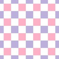 Retro checkered seamless pattern. Colorful vintage aesthetic pattern. vector