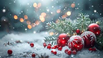 Christmas colorful background in futuristic digital style for your design photo