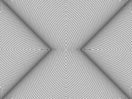 Optical Illusion Created from Artistic Lines Motifs Pattern, can use for Decoration, Background, Ornate, Fabric, Fashion, Textile, Carpet Pattern, Tile or Graphic Design Element vector