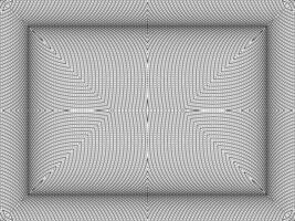 Optical Illusion Created from Artistic Lines Motifs Pattern, can use for Decoration, Background, Ornate, Fabric, Fashion, Textile, Carpet Pattern, Tile or Graphic Design Element vector