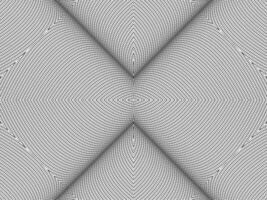 Optical Illusion Created from Artistic Lines Motifs Pattern, can use for Decoration, Background, Ornate, Fabric, Fashion, Textile, Carpet Pattern, Tile or Graphic Design Element vector