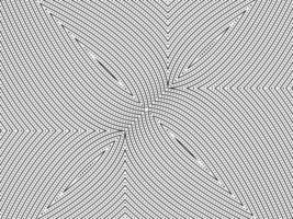 Optical Illusion Created from Artistic Lines Motifs Pattern, can use for Decoration, Background, Ornate, Fabric, Fashion, Textile, Carpet Pattern, Tile or Graphic Design Element vector