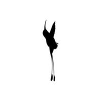 Flying Hummingbird Silhouette, can use Art Illustration, Website, Logo Gram, Pictogram or Graphic Design Element vector