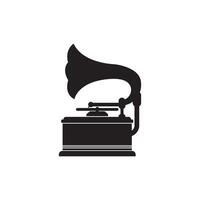 Gramaphone icon flat design vector