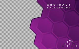 twibon purple hexagon abstrct background vector