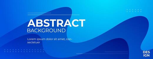 blue wave fluid background for banner, poster, web, presentation, etc. vector